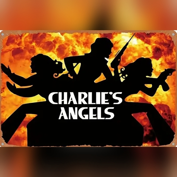Charlie's Angels Decorative Tin Sign - Picture 1 of 4